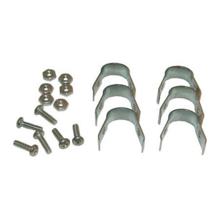 Allpoints Allpoints 26-1542 7/16" Bulb Clamp - 6/Pack 261542